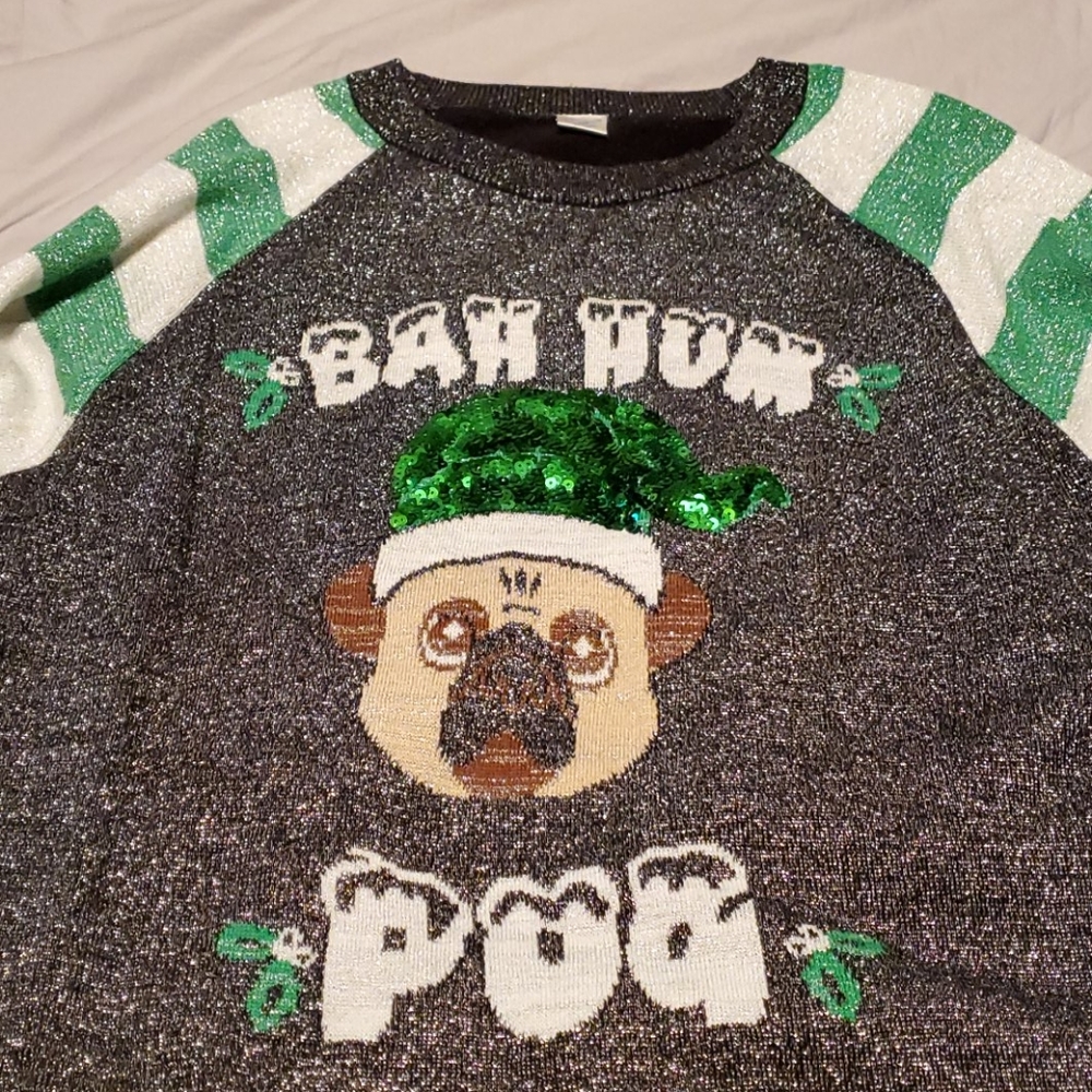 Bah Hum Pug🎄 Sweater